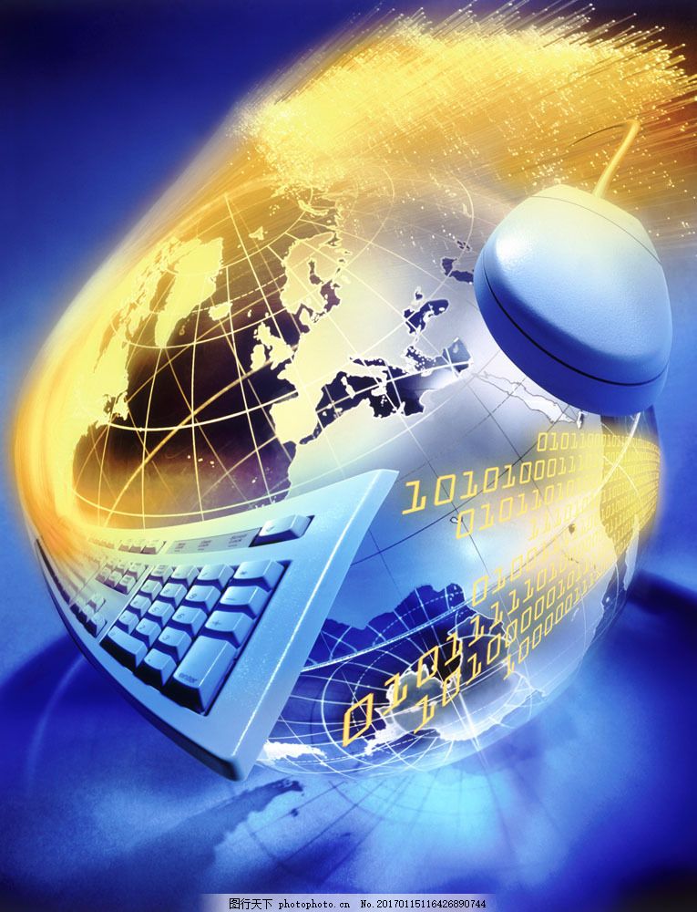 網(wǎng)絡(luò)信息科技海報圖片 數(shù)字化時代的視覺盛宴